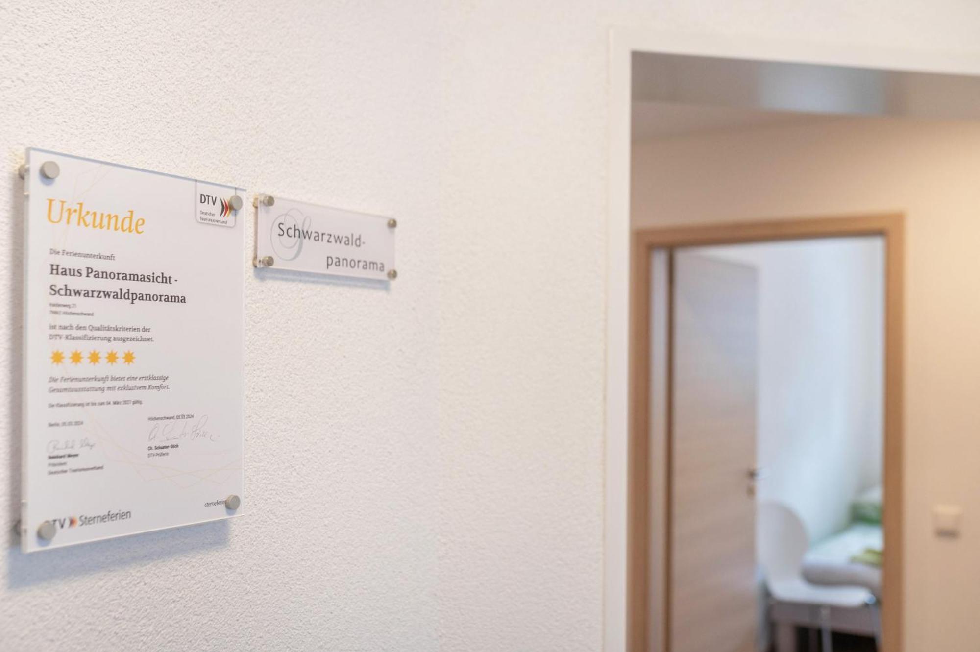Haus Panoramasicht Apartamento Höchenschwand Exterior foto